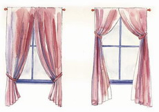 пропорции шторы