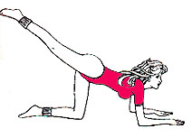 Упражнения от целлюлита на бедрах