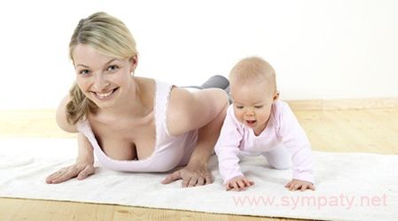 упражнения для похудения после родов